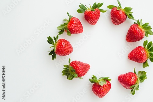 strawberry isolated on background