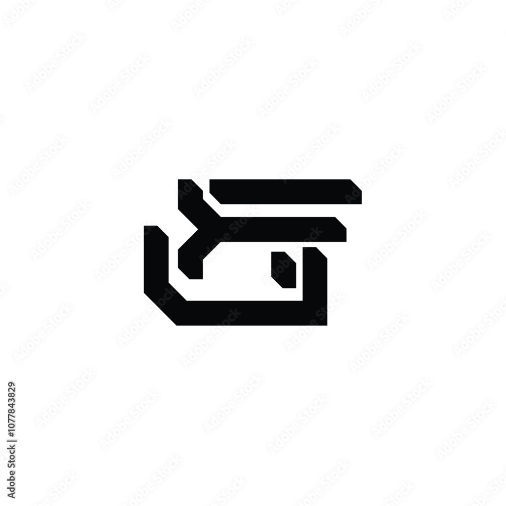 FU monogram logo design letter text name symbol monochrome logotype alphabet character simple logo FU monogram logo design letter text name symbol monochrome logotype alphabet character simple logo