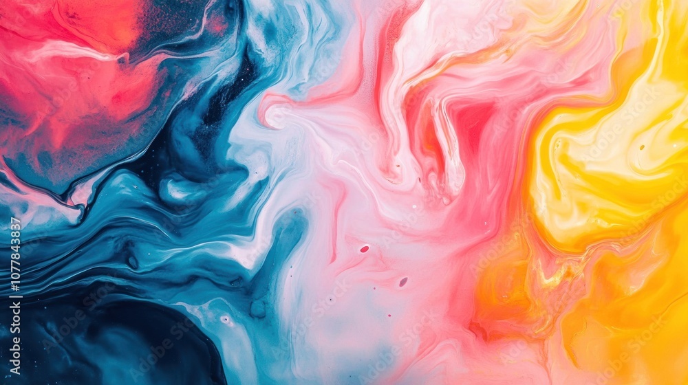 Abstract Swirls of Color Abstract Swirls of Color