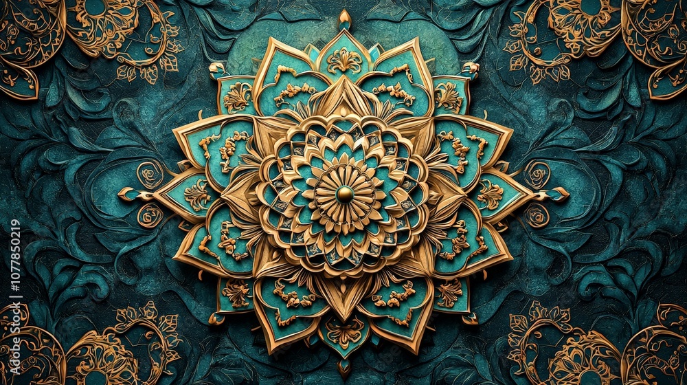 Persian calligraphy art pattern Persian calligraphy art pattern