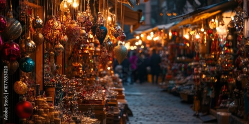 Golden Hour Holiday Street Market