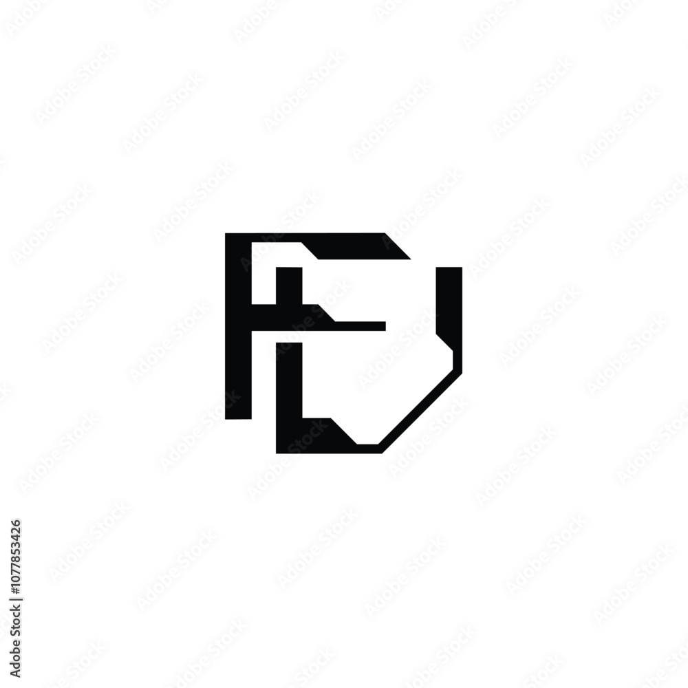 FV monogram logo design letter text name symbol monochrome logotype alphabet character simple logo FV monogram logo design letter text name symbol monochrome logotype alphabet character simple logo