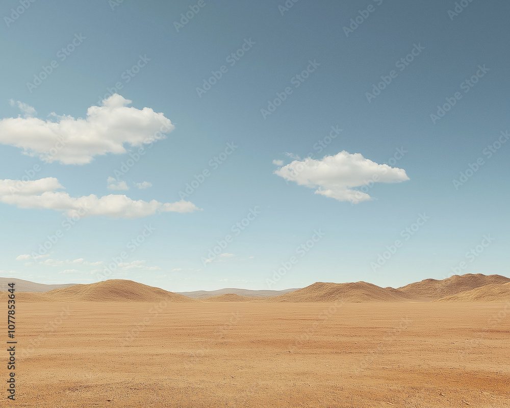 A Broad Tan Plateau: Expansive Natural Beauty in Earth Tones A Broad Tan Plateau: Expansive Natural Beauty in Earth Tones