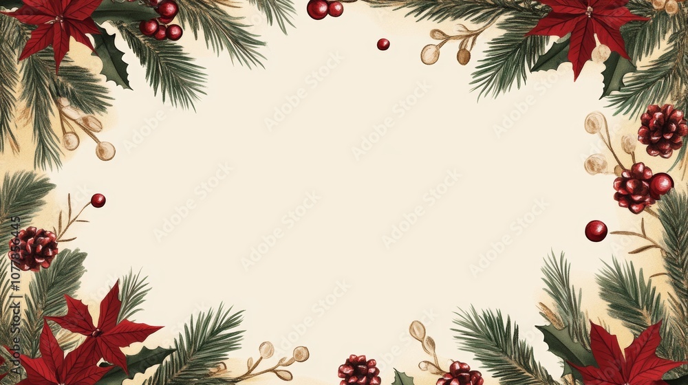New Year and Christmas vector vertical frame for text and photo. Background for diplomas, cards, invitations, certificates New Year and Christmas vector vertical frame for text and photo. Background for diplomas, cards, invitations, certificates
