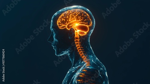 luminescent cranial nerve X-ray