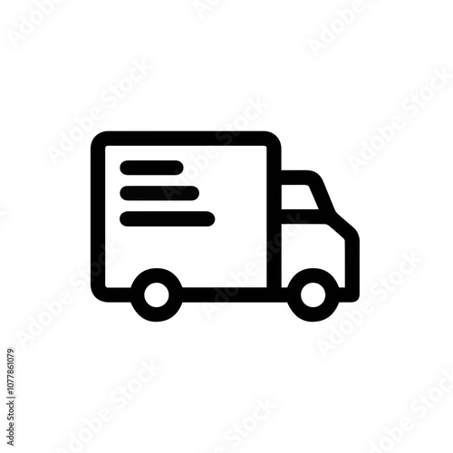 Truck icon symbol vector illustration 