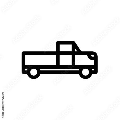 Truck icon symbol vector illustration 