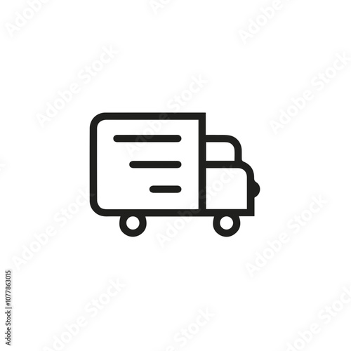 Truck icon symbol vector illustration 