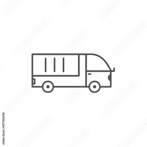 Truck icon symbol vector illustration 