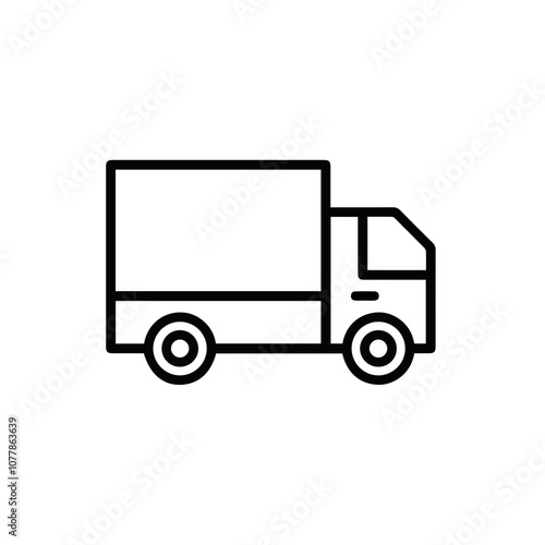 Truck icon symbol vector illustration 