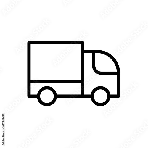 Truck icon symbol vector illustration 