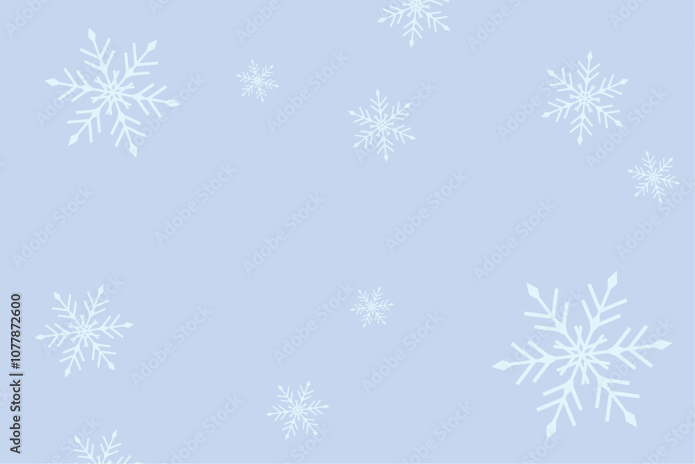 雪のシンプルな背景イラスト 雪のシンプルな背景イラスト