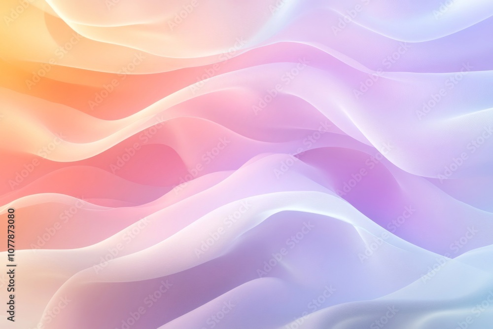 Abstract Gradient Background with Soft, Wavy Lines Abstract Gradient Background with Soft, Wavy Lines