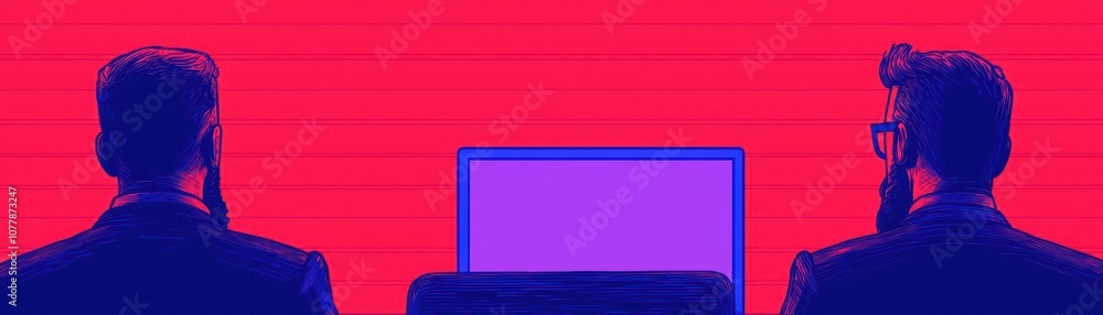 Fototapeta premium Cybersecurity team responding to a data breach in real-time, cyber intelligence, cybersecurity incident