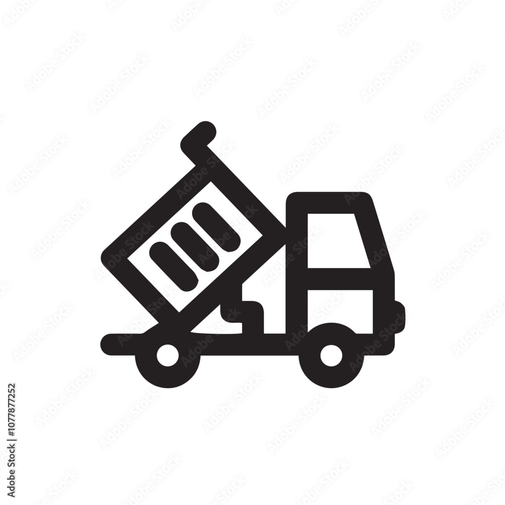 Truck icon symbol vector illustration
