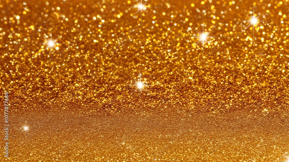 A vibrant, warm golden color glitter background that shines with an intense, bright sparkle, evoking a sense of luxury and sophistication, with evenly distributed, fine, dazzling glitter particles tha A vibrant, warm golden color glitter background that shines with an intense, bright sparkle, evoking a sense of luxury and sophistication, with evenly distributed, fine, dazzling glitter particles tha