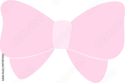 Coquette pink bow ribbon