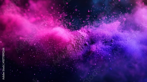 Abstract Colorful Explosion