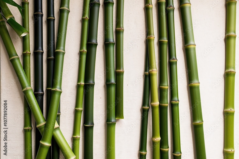 Bamboo Art on Canvas Discover the Serenity of Nature and Organic Growth Bamboo Art on Canvas Discover the Serenity of Nature and Organic Growth