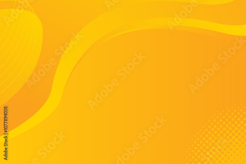 yellow waves background design