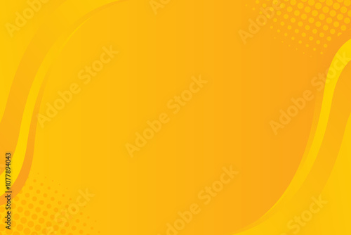 abstract yellow background with waves