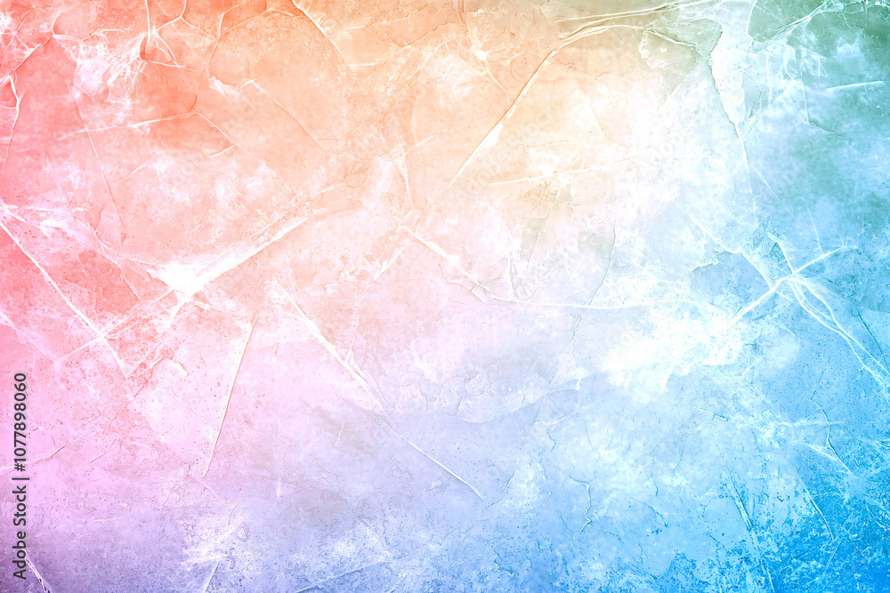 Fototapeta premium Abstract background with a soft pastel gradient and gentle textures, adaptable for mockups or text overlays, offering a soft aesthetic