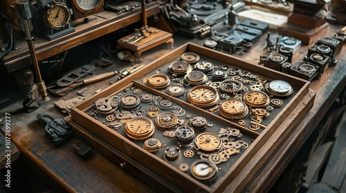 Vintage Clocks and Watchmaking Tools: A Glimpse into the Art of Timekeeping