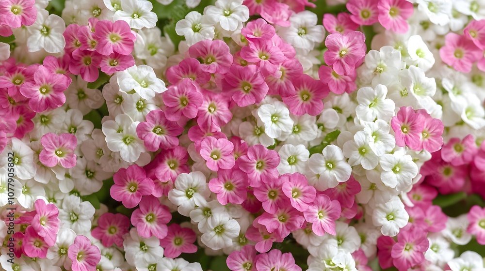 Pink and White Flowers Close Up Floral Pattern Texture Pink and White Flowers Close Up Floral Pattern Texture