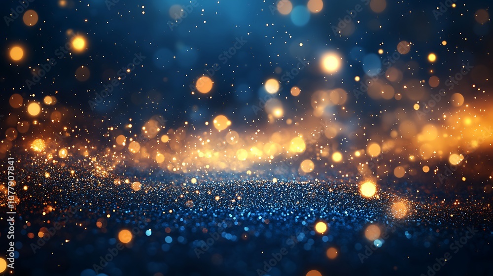 Abstract glittering lights background with bokeh blur Abstract glittering lights background with bokeh blur