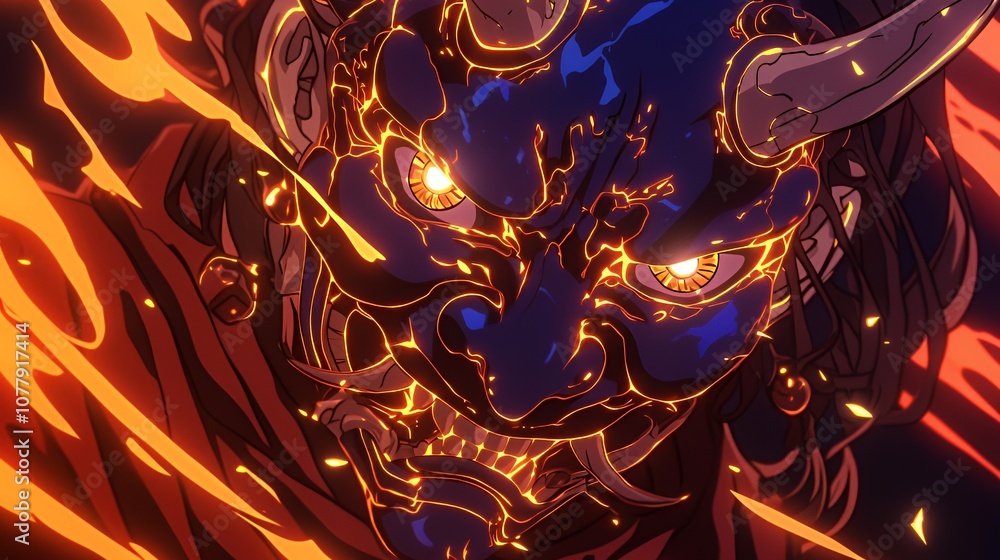 Fierce Demon Mask Fierce Demon Mask