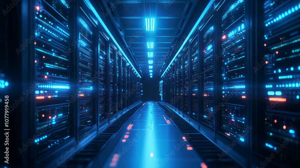 A business optimizing IT processes through AIOps, with real-time insights enabling proactive management of applications and services A business optimizing IT processes through AIOps, with real-time insights enabling proactive management of applications and services