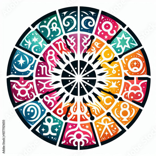 Celestial Zodiac Emblem
