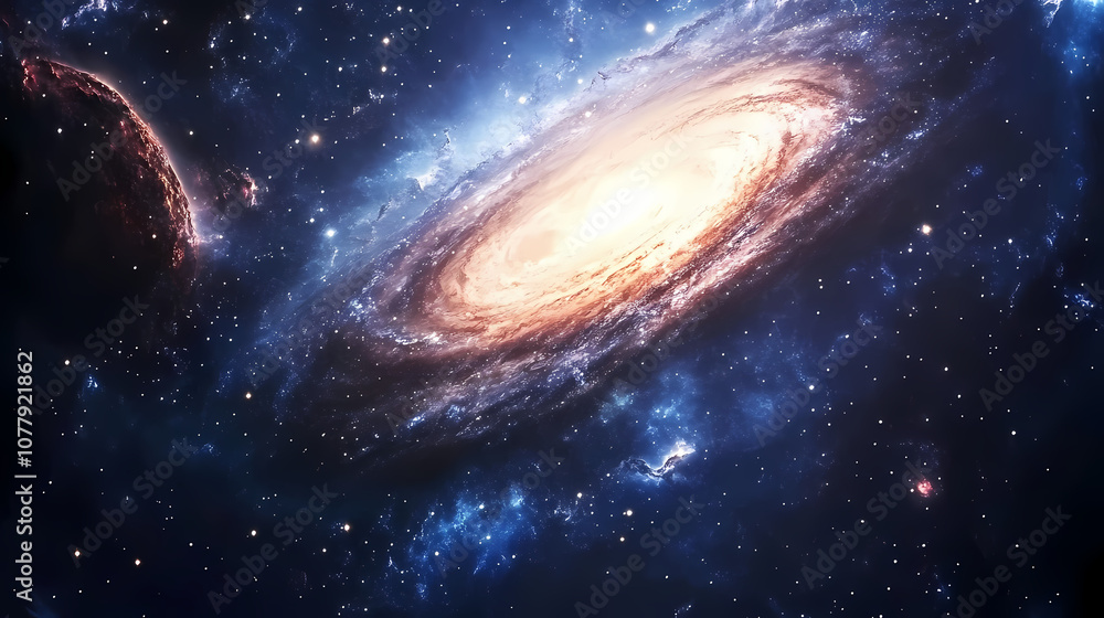 Ultra-realistic cinematic photography of galaxies in space. abstract cosmos background ideal for wallpaper and backdrops. Cinematic. Illustration Ultra-realistic cinematic photography of galaxies in space. abstract cosmos background ideal for wallpaper and backdrops. Cinematic. Illustration