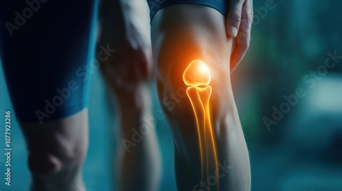 Knee Pain Anatomy Illustration