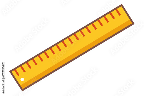 Ruler | isolated vector illustration on white background