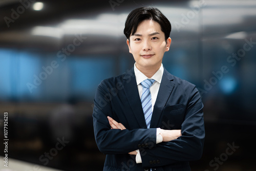 Wallpaper Mural ビジネスマンのポートレート Torontodigital.ca