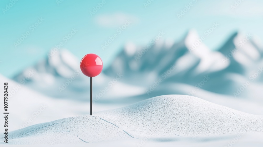 A classic red location pin with a black dot, casting a shadow on a white background, representing a simple and recognizable way to mark a specific location. A classic red location pin with a black dot, casting a shadow on a white background, representing a simple and recognizable way to mark a specific location.