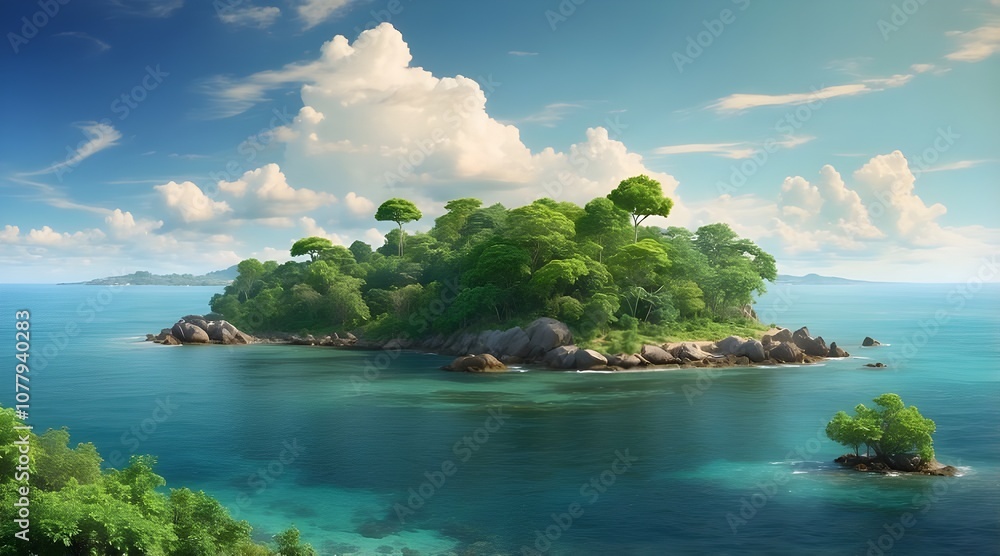 tropical island tropical island