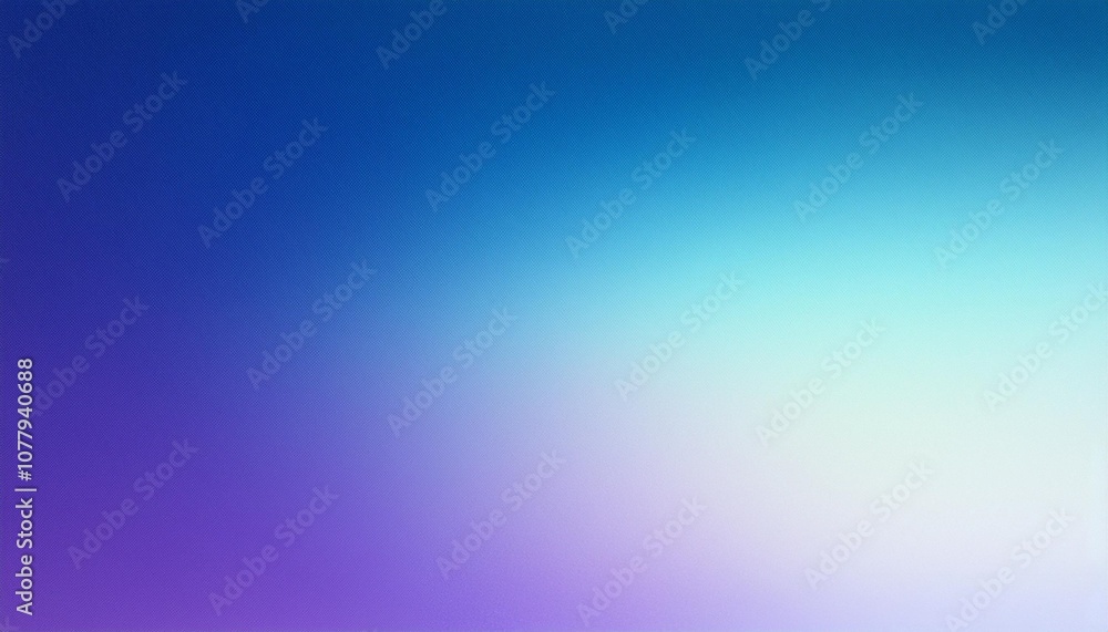 Fototapeta premium Minimalist abstract design with a soft, calming blue and purple gradient