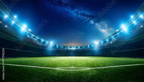 Starry Night Speed Light Trails Design Wallpaper