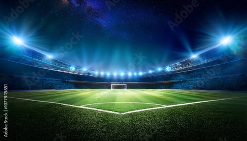 Starry Night Speed Light Trails Design Wallpaper