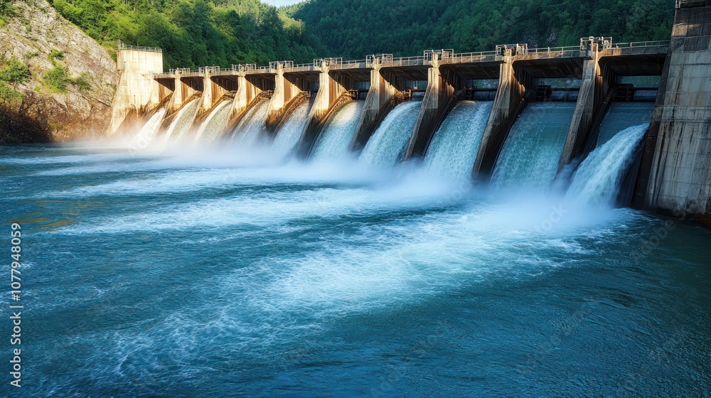 Dam Waterfall Dam Waterfall