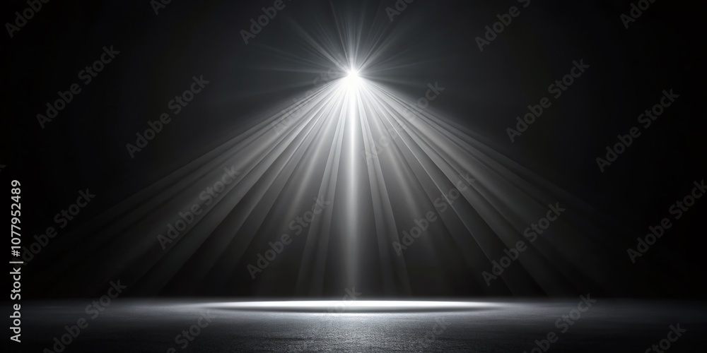 Empty Black Dark Deep Gradient Effect Background Template Design with White Light Ray from Top for Creative Projects and Visual Presentations Empty Black Dark Deep Gradient Effect Background Template Design with White Light Ray from Top for Creative Projects and Visual Presentations