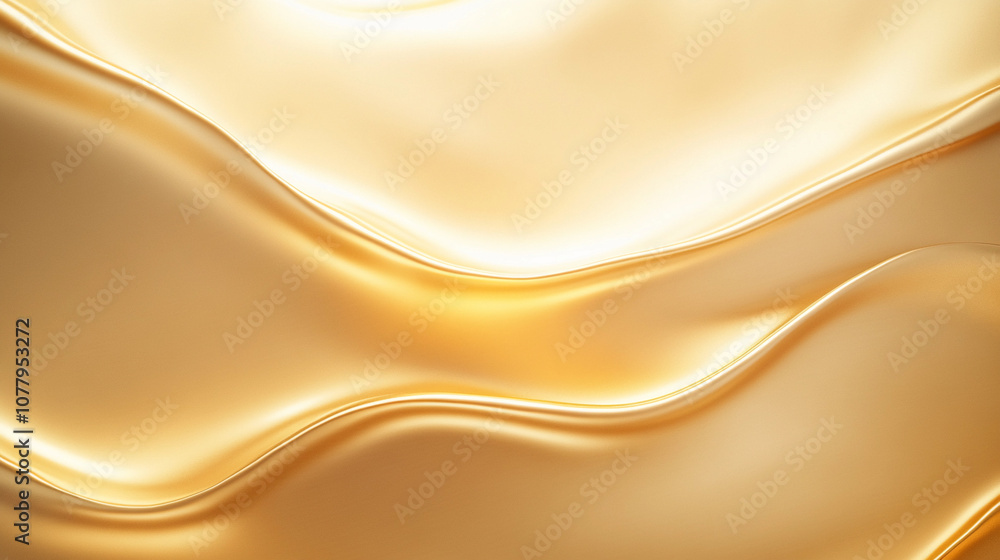 Obraz premium gold background with waves