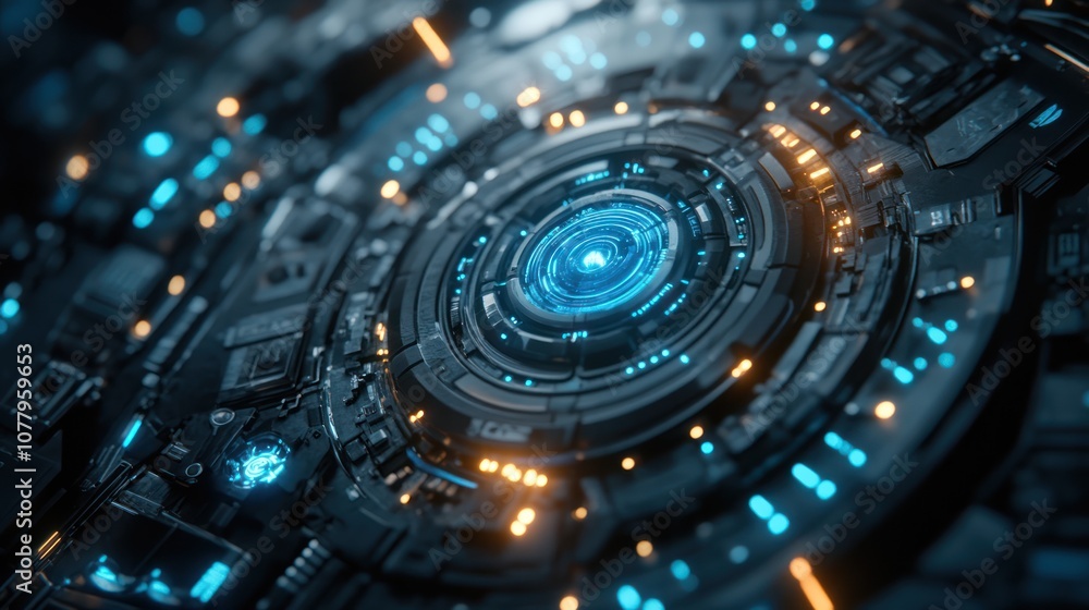Abstract Futuristic Technology Abstract Futuristic Technology