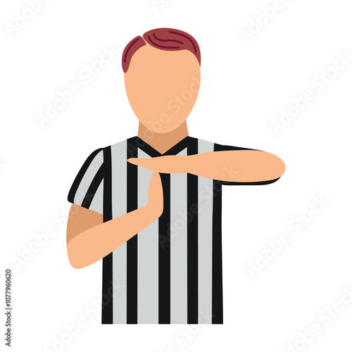 Time out signal icon clipart avatar logotype isolated illustration