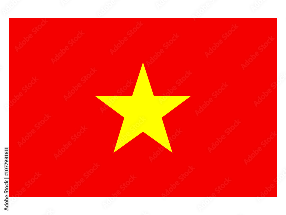 ベトナムの国旗 ベトナムの国旗
