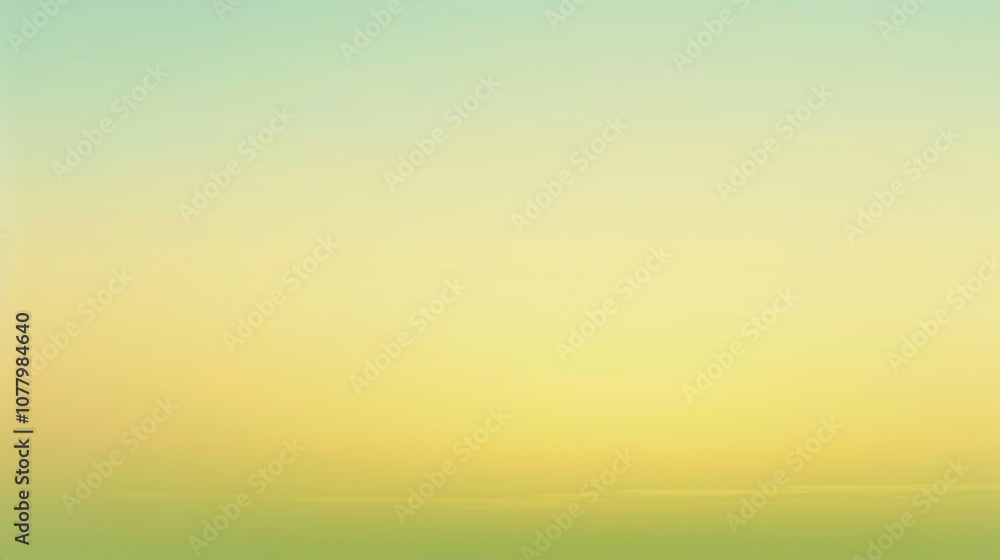 Abstract green and yellow background with some smooth lines Abstract green and yellow background with some smooth lines