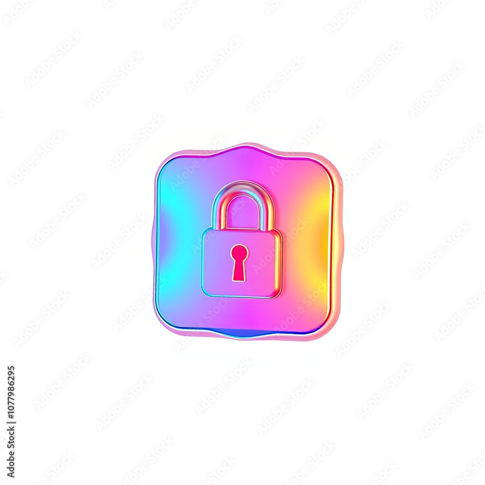 3D Encrypted Data Visualizations with Iridescent Holographic Overlay in Joyful Style for Design Versatility on White Background 3D Encrypted Data Visualizations with Iridescent Holographic Overlay in Joyful Style for Design Versatility on White Background