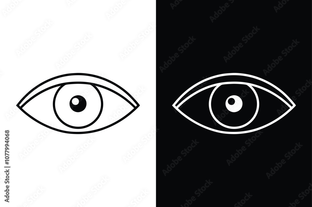 Ophthalmology Icon. Eye Line Icon for Medical and Business Use Ophthalmology Icon. Eye Line Icon for Medical and Business Use